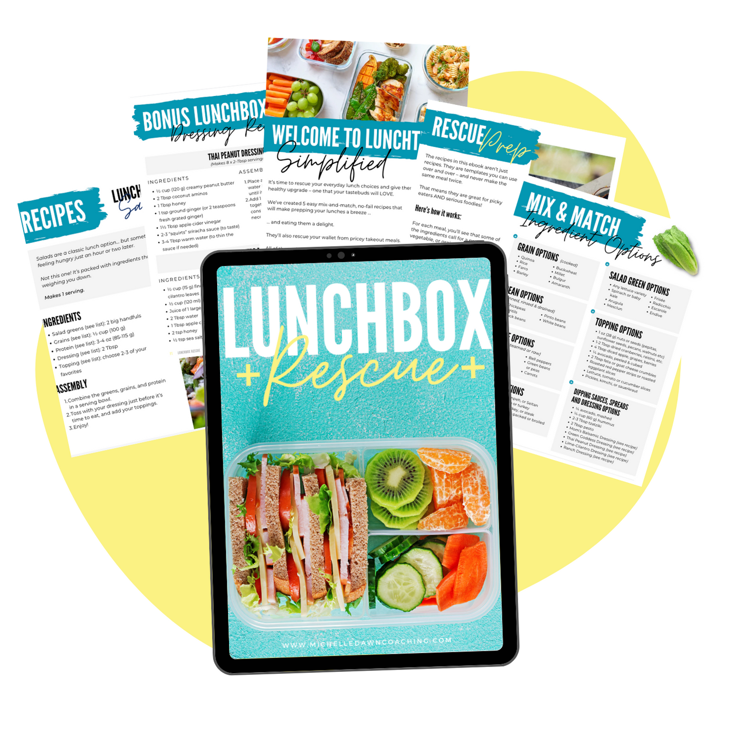 Lunchbox Rescue - Fresh Ideas and Recipes for Lunch